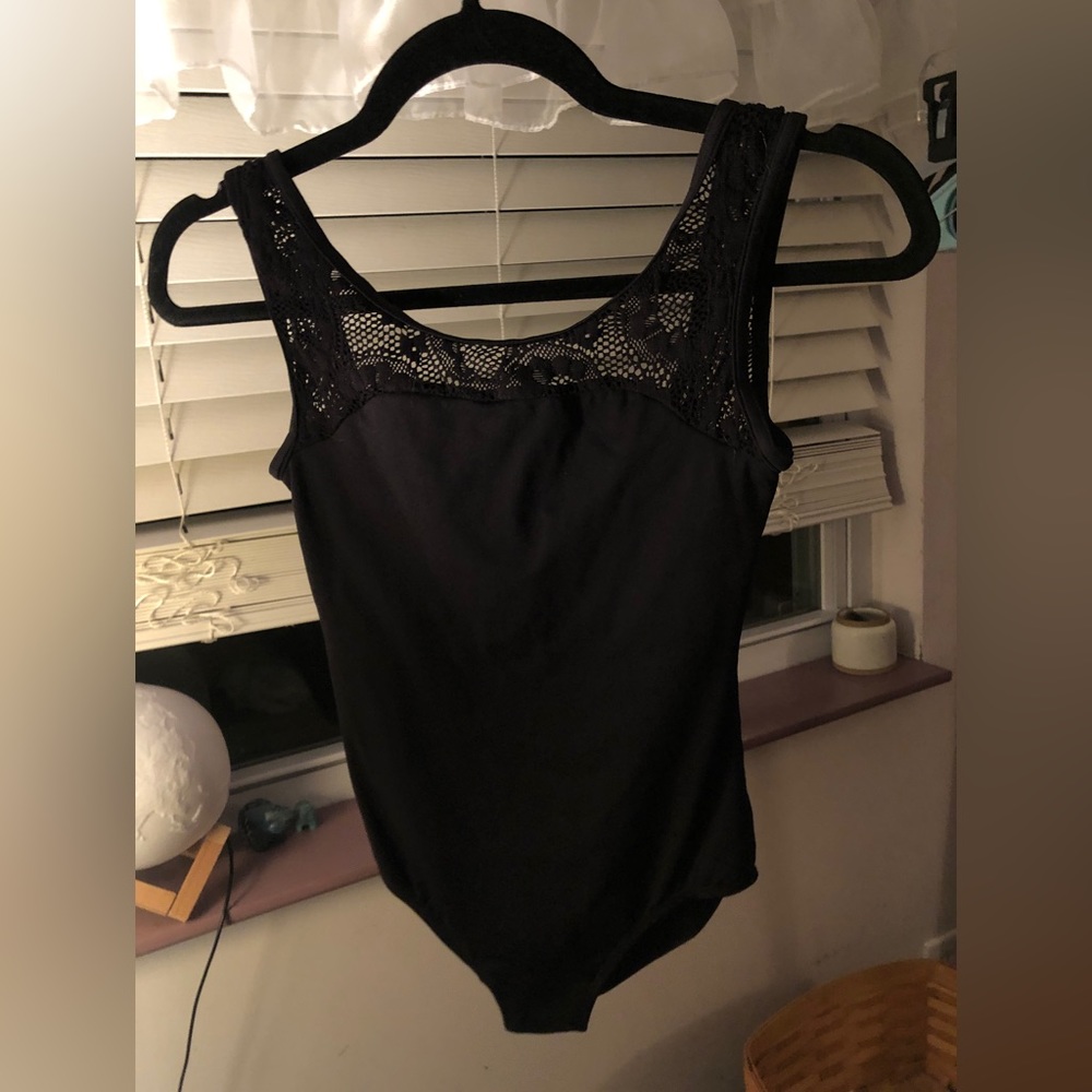 Black leotard